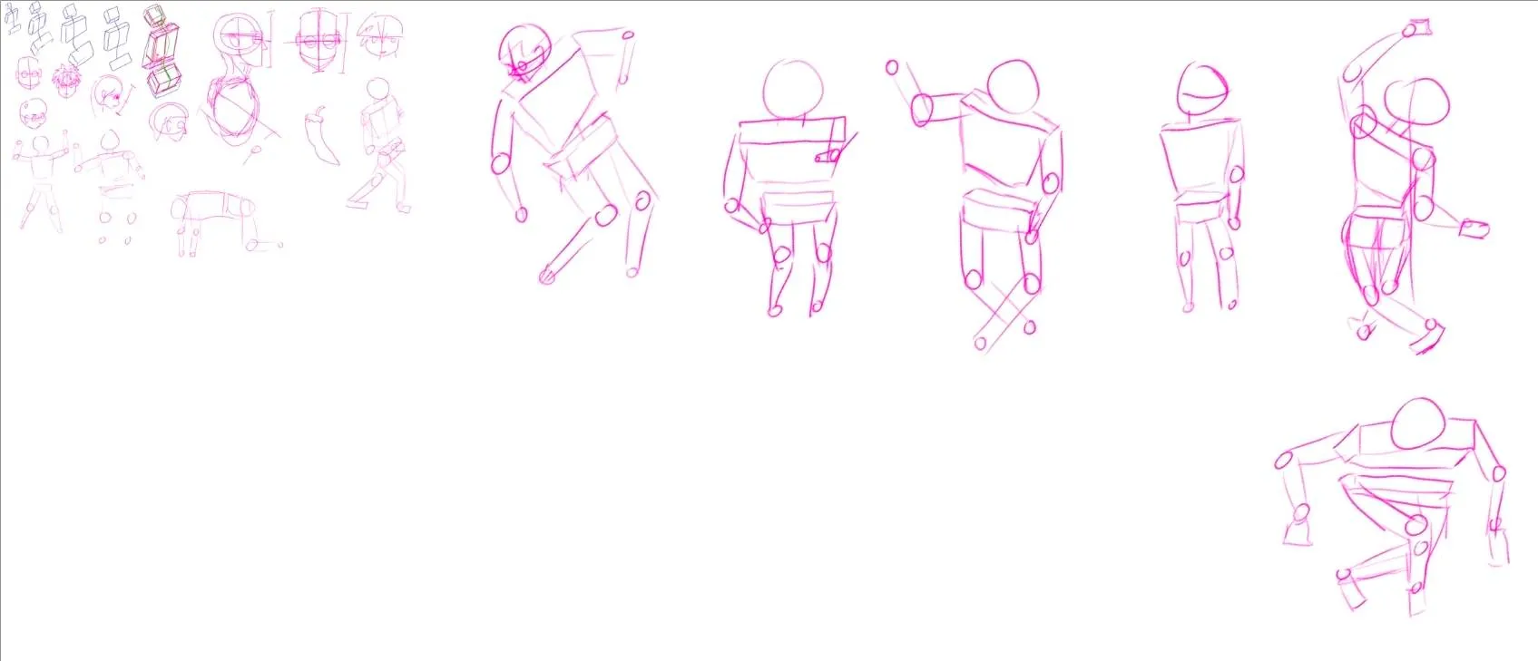 First drawing